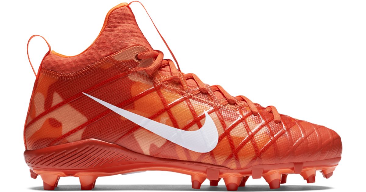 cheap orange football cleats